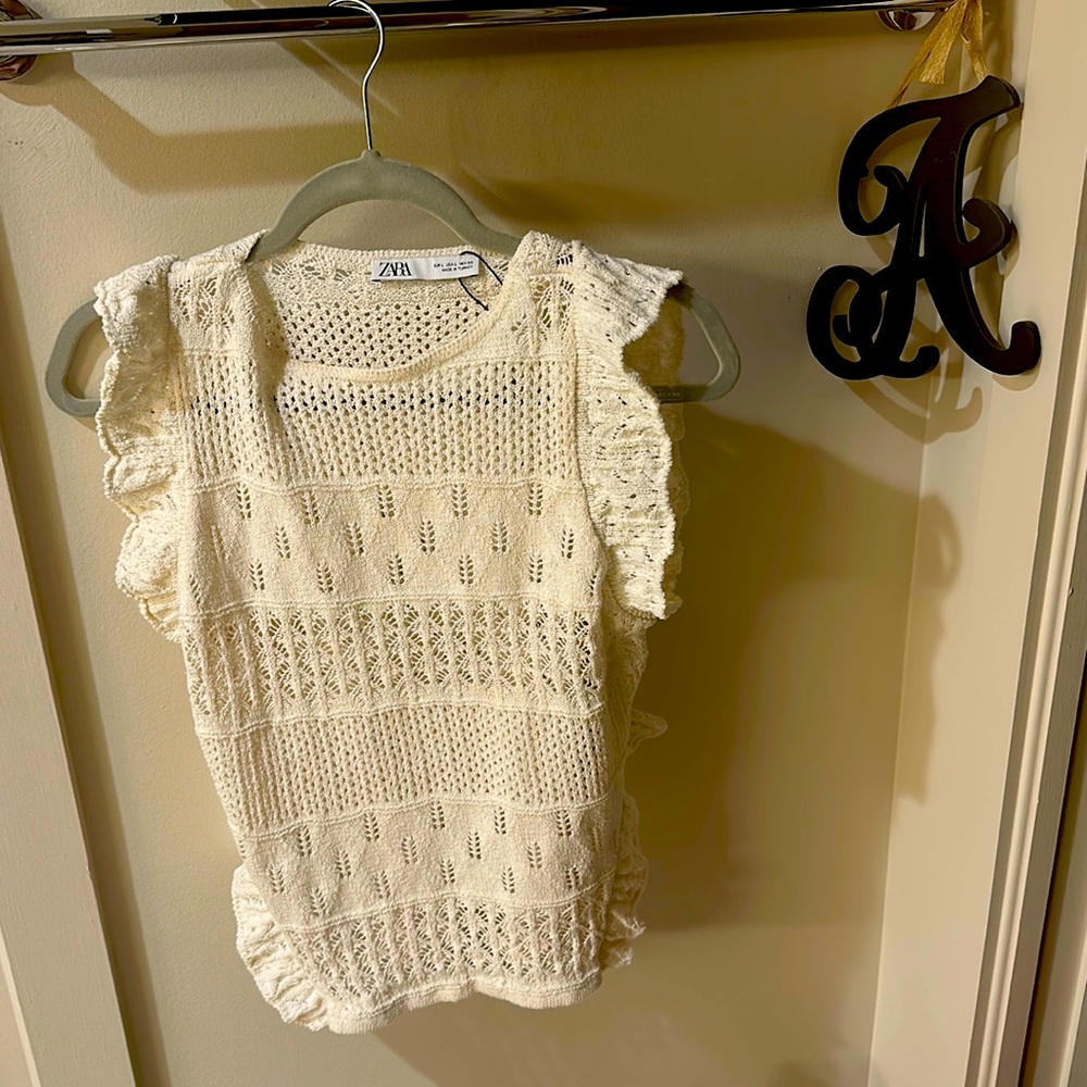 Zara knit top worn once